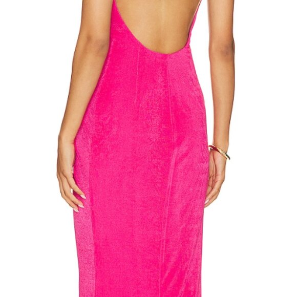 Katie May Pixie Gown from Revolve in Peacock - Picture 3 of 6